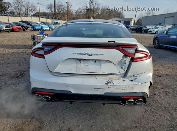 KNAE55LC8L6079474 2020 KIA STINGER Белый 