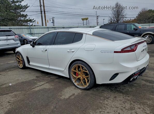 KNAE55LC8M6089830 2021 KIA STINGER White Rear left