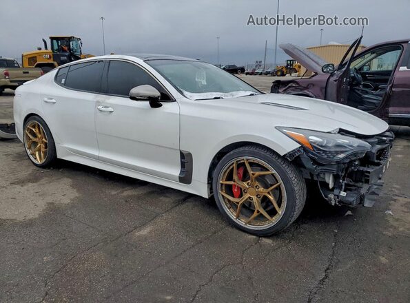 KNAE55LC8M6089830 2021 KIA STINGER White Front right