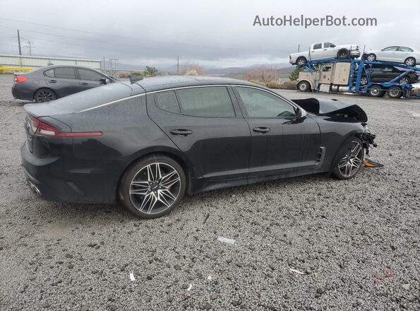 KNAE55LC9N6100514 2022 KIA STINGER Черный Задняя правая четверть