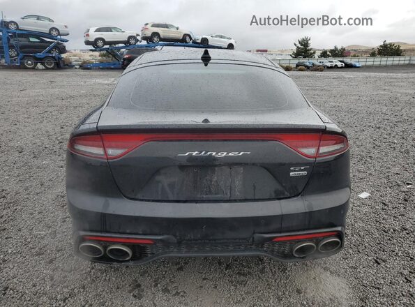 KNAE55LC9N6100514 2022 KIA STINGER Черный Вид сзади