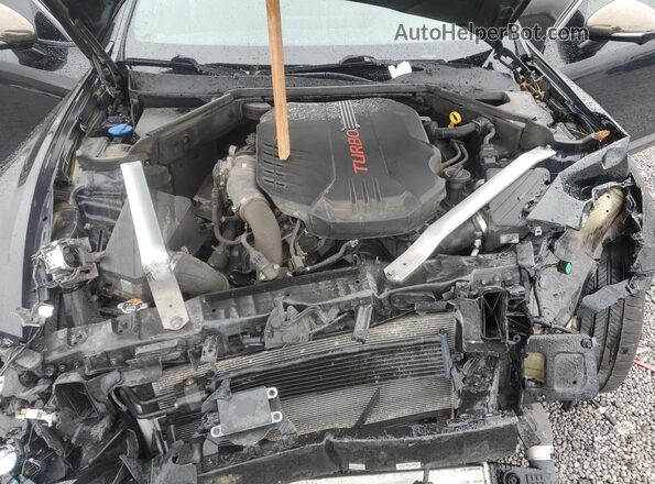 KNAE55LC9N6100514 2022 KIA STINGER Черный Вид задней части салона