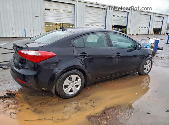 KNAFK4A63G5617112 2016 KIA FORTE Black 