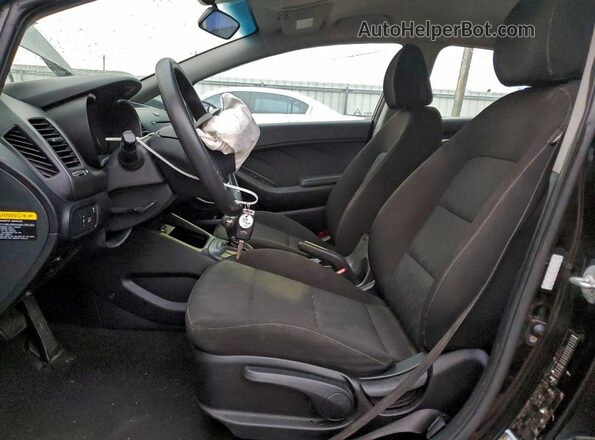 KNAFK4A63G5617112 2016 KIA FORTE Black 
