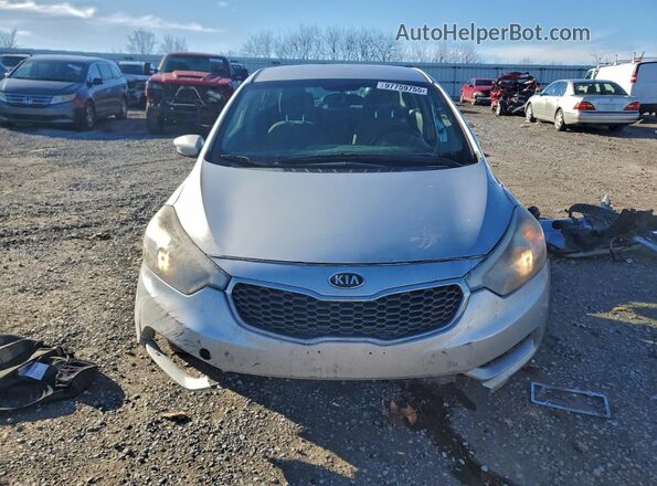 KNAFK4A67G5574233 2016 KIA FORTE Silver 