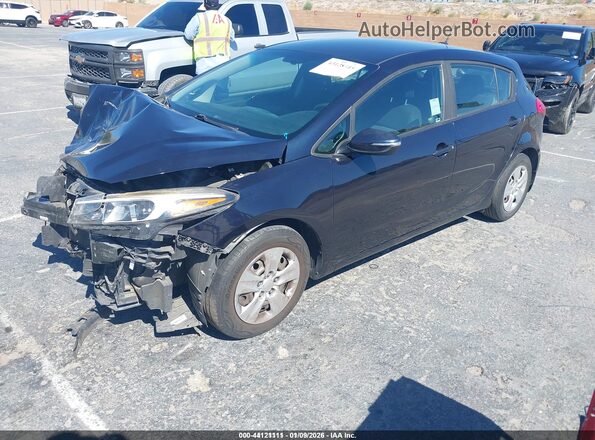 KNAFK5A82J5773706 2018 KIA FORTE Blue Front left
