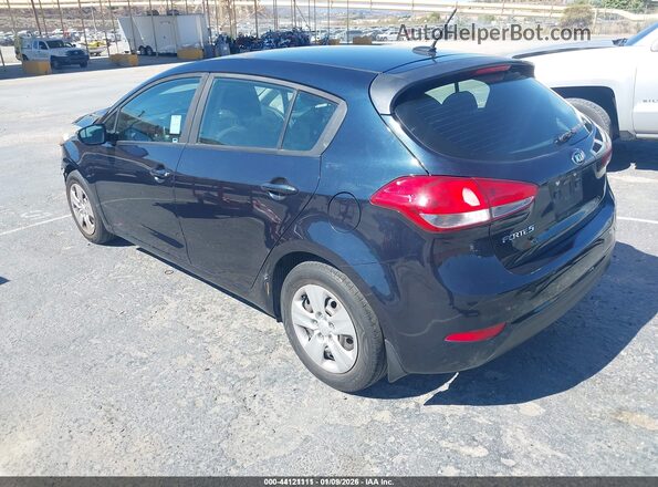 KNAFK5A82J5773706 2018 KIA FORTE Blue Rear left