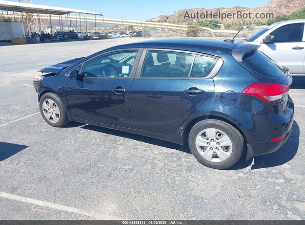 KNAFK5A82J5773706 2018 KIA FORTE Blue 