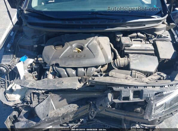 KNAFK5A82J5773706 2018 KIA FORTE Blue Rear view