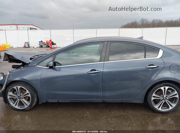 KNAFX4A89G5455182 2016 KIA FORTE Blue 