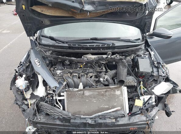 KNAFX4A89G5455182 2016 KIA FORTE Blue უკანა ხედი
