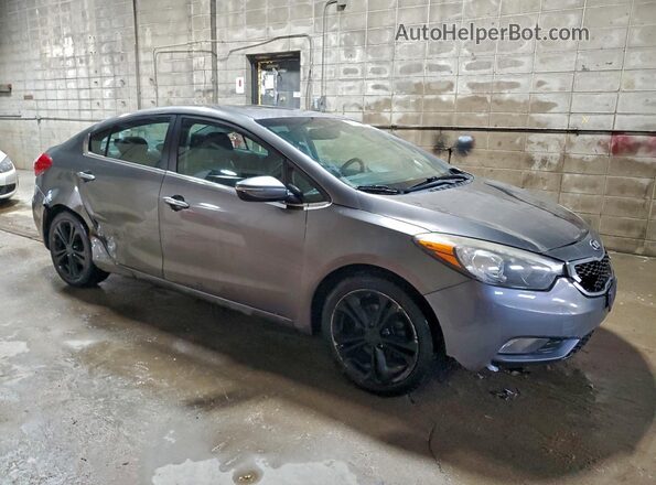 KNAFZ4A84G5454418 2016 KIA FORTE Gray 