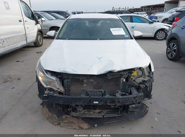 KNAGT4LC2H5007708 2017 KIA OPTIMA HYBRID White Սալոնի հետևի տեսք