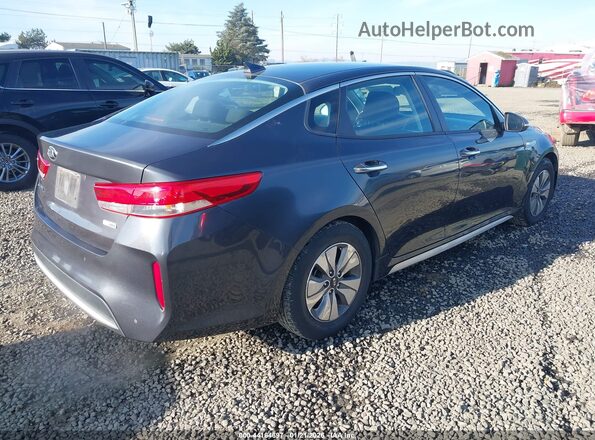 KNAGT4LC5H5006732 2017 KIA OPTIMA HYBRID Gray 