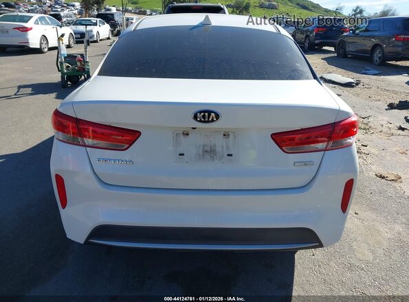 KNAGT4LE6J5024342 2018 KIA OPTIMA HYBRID White 