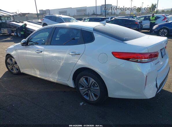 KNAGU4LE0H5018124 2017 KIA OPTIMA HYBRID White 