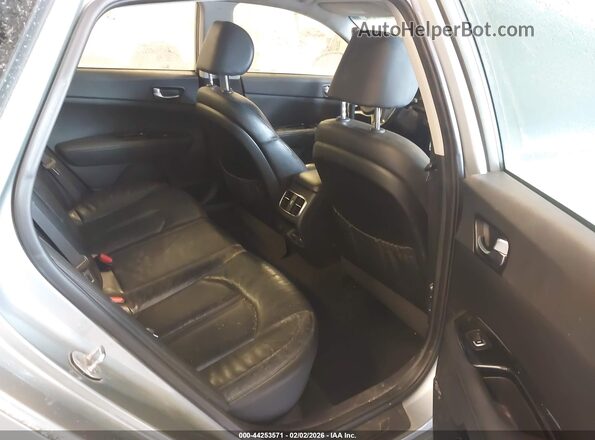KNAGU4LE5H5012139 2017 KIA OPTIMA HYBRID Gray Widok naklejki z numerem VIN