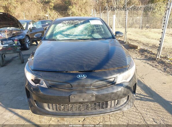 KNAGU4LE6H5010013 2017 KIA OPTIMA HYBRID Black ხელსაწყოთა პანელის ხედი