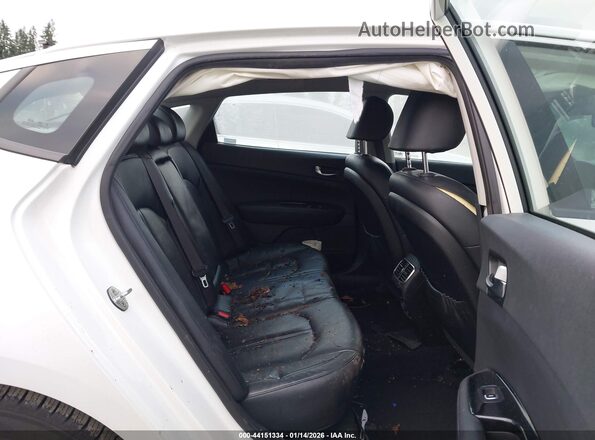 KNAGV4LD0H5007192 2017 KIA OPTIMA PLUG-IN HYBRID White Вид наклейки з VIN-кодом