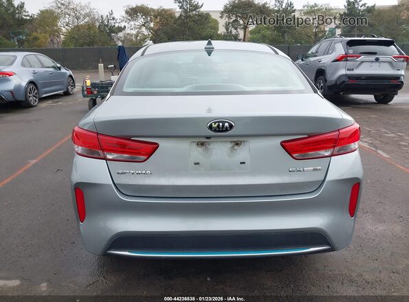 KNAGV4LD0H5007807 2017 KIA OPTIMA PLUG-IN HYBRID Gray 