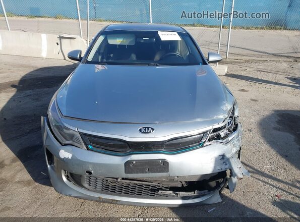 KNAGV4LD0J5022877 2018 KIA OPTIMA PLUG-IN HYBRID Silver Вид щитка приладів