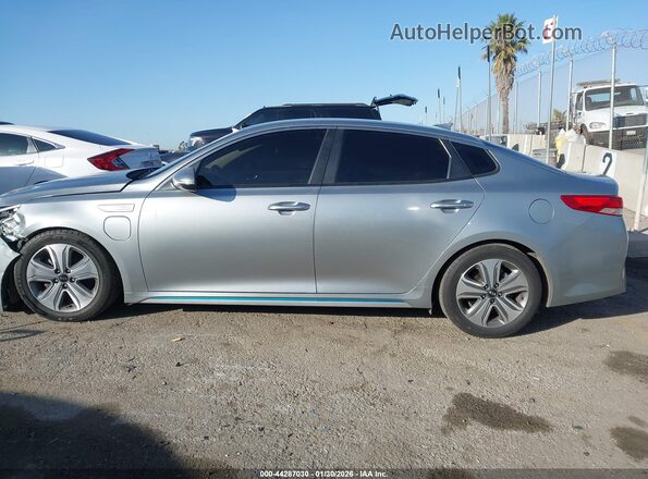KNAGV4LD0J5022877 2018 KIA OPTIMA PLUG-IN HYBRID Silver Панорамний вид салону 360°
