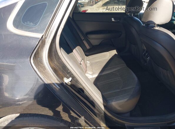 KNAGV4LD9J5023610 2018 KIA OPTIMA PLUG-IN HYBRID Black Vista de la etiqueta del VIN