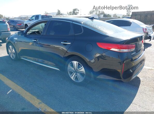 KNAGV4LD9J5023610 2018 KIA OPTIMA PLUG-IN HYBRID Black Trasero izquierdo