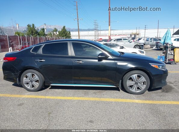 KNAGV4LD9J5023610 2018 KIA OPTIMA PLUG-IN HYBRID Black Vista interior trasera