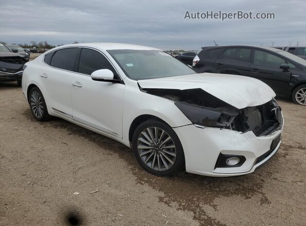KNALB4J10K5150859 2019 KIA CADENZA Белый Передняя правая четверть