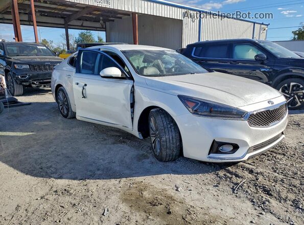 KNALB4J19K5153498 2019 KIA CADENZA White Przód prawy