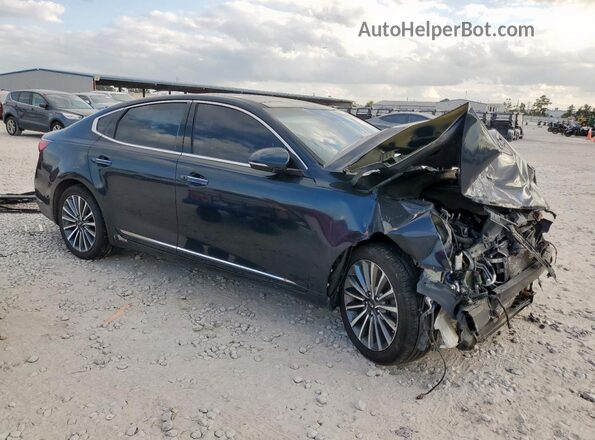 KNALC4J10H5092015 2017 KIA CADENZA Черный Передняя правая четверть