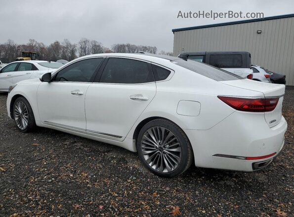 KNALC4J10K5166735 2019 KIA CADENZA Белый Задняя левая четверть