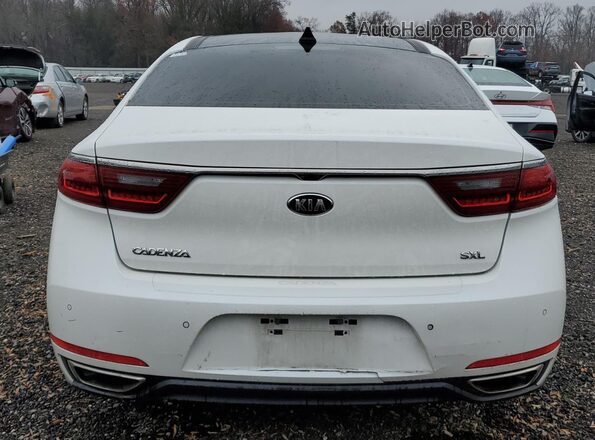 KNALC4J10K5166735 2019 KIA CADENZA Белый Вид сзади