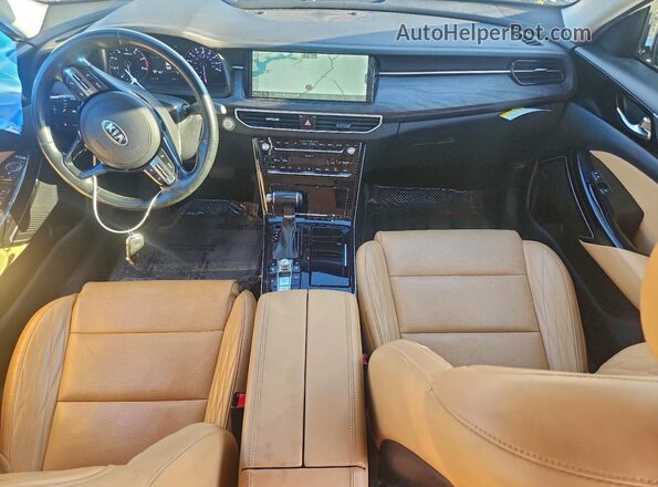 KNALC4J14L5237758 2020 KIA CADENZA White Вид панелі приладів