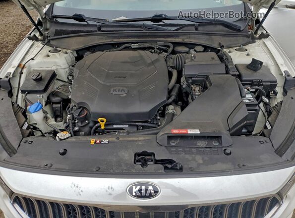 KNALC4J14L5237758 2020 KIA CADENZA White Вид задньої частини салону