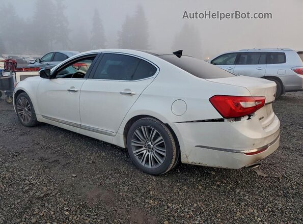 KNALN4D76G5207841 2016 KIA CADENZA White Rear left