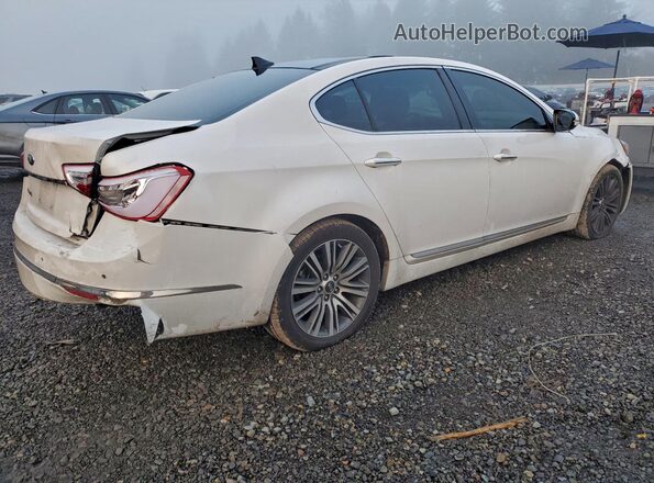 KNALN4D76G5207841 2016 KIA CADENZA White Rear right