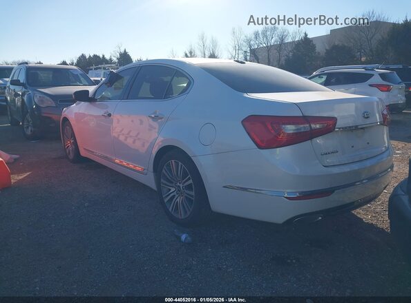 KNALN4D7XG5221483 2016 KIA CADENZA White Հետևի ձախ