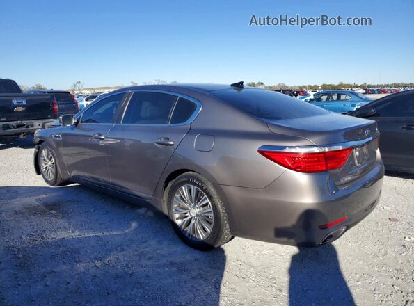 KNALU4D33G6032149 2016 KIA K900 Коричневый Задняя левая четверть