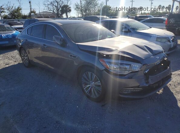 KNALU4D33G6032149 2016 KIA K900 Коричневый Передняя правая четверть