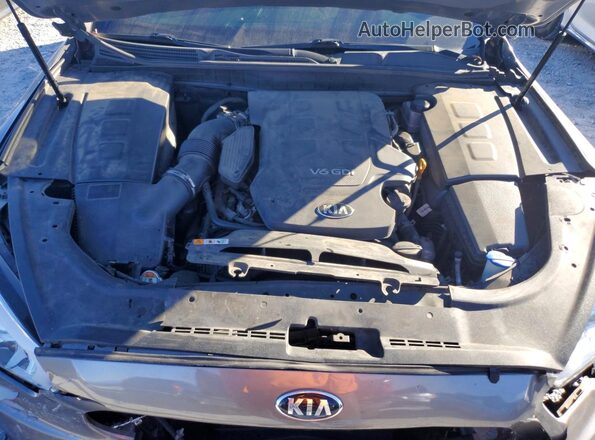 KNALU4D33G6032149 2016 KIA K900 Коричневый Вид задней части салона