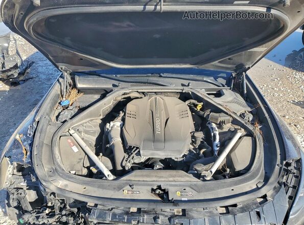 KNAS34J62K6009922 2019 KIA K900 Charcoal უკანა სალონის ხედი