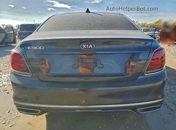 KNAS34J62K6009922 2019 KIA K900 Charcoal უკანა ხედი