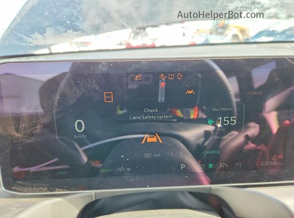 KNDADFS5XS6059223 2025 KIA EV9 Black Вид щитка приладів