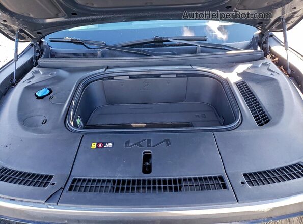 KNDAFFS53R6023281 2024 KIA EV9 Black Engine compartment view