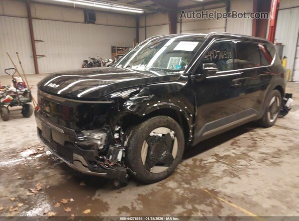 KNDAFFS58R6036396 2024 KIA EV9 Black Передня ліва чверть