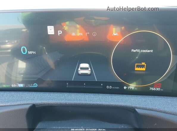 KNDC3DLC1R5201164 2024 KIA EV6 Gray Հետևի նստատեղերի տեսք
