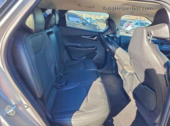 KNDC3DLC2N5041774 2022 KIA EV6 Gray Vista interior trasera