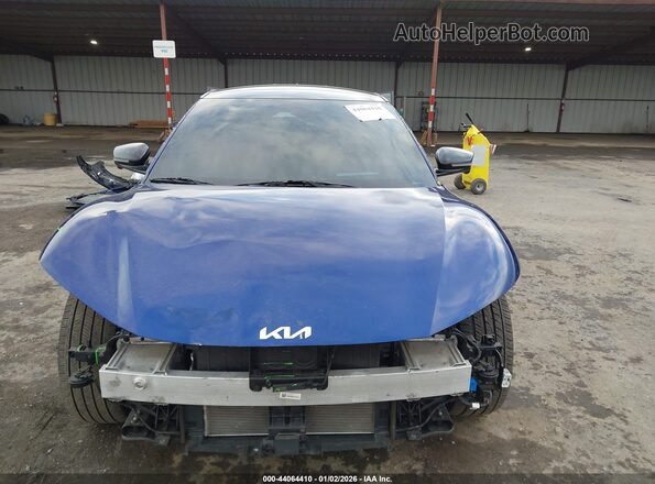 KNDC4DLC4N5031941 2022 KIA EV6 Синий Вид задней части салона